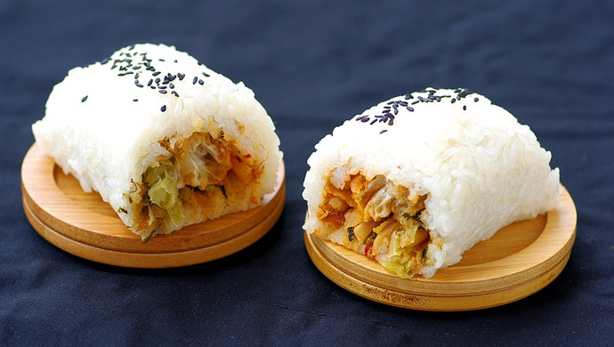 Glutinous Rice Stuffed with Fried Dough Sticks